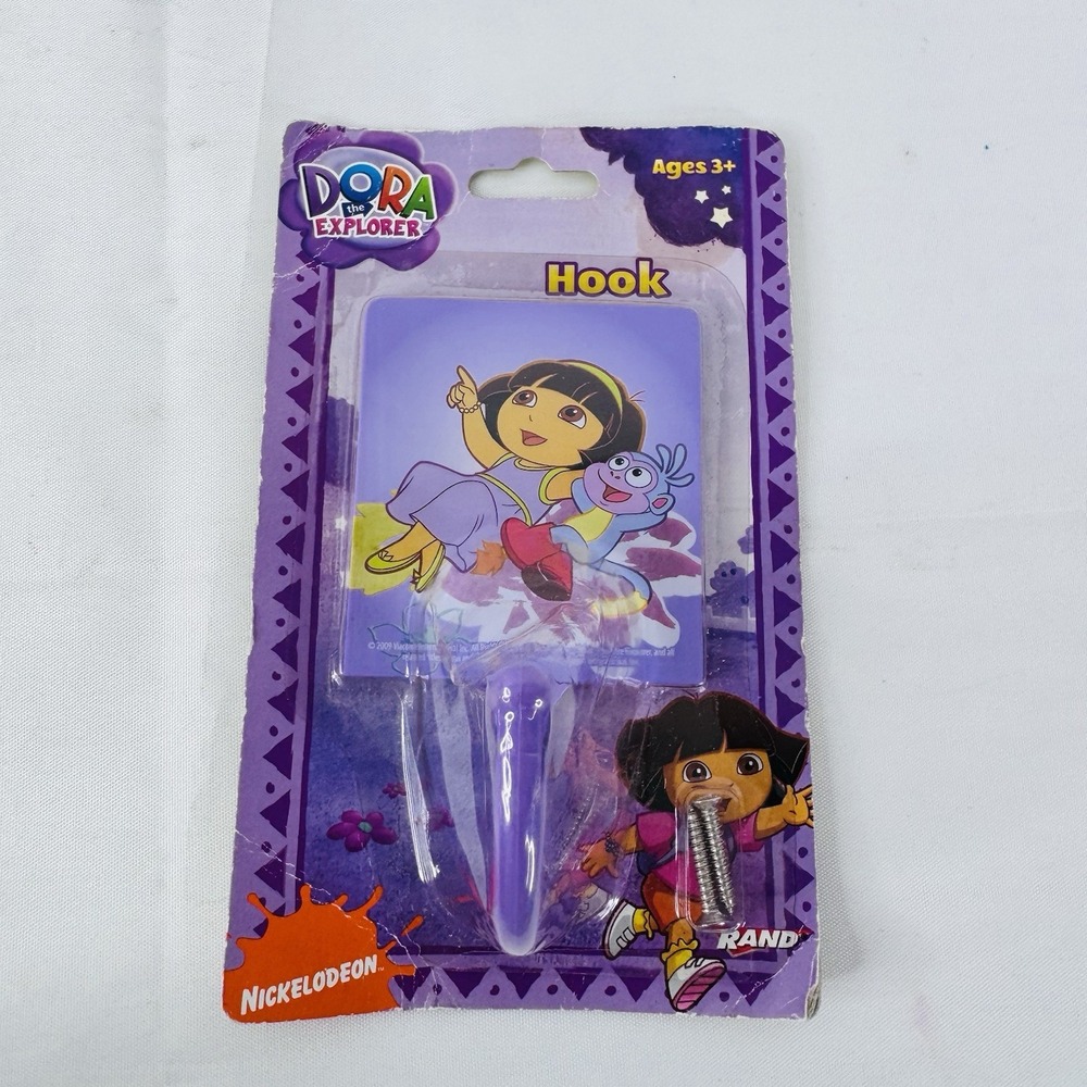 Dora The Explorer‎ Bedroom Decor Nick Jr 2009 Coat Towel Bookbag Jacket Hook